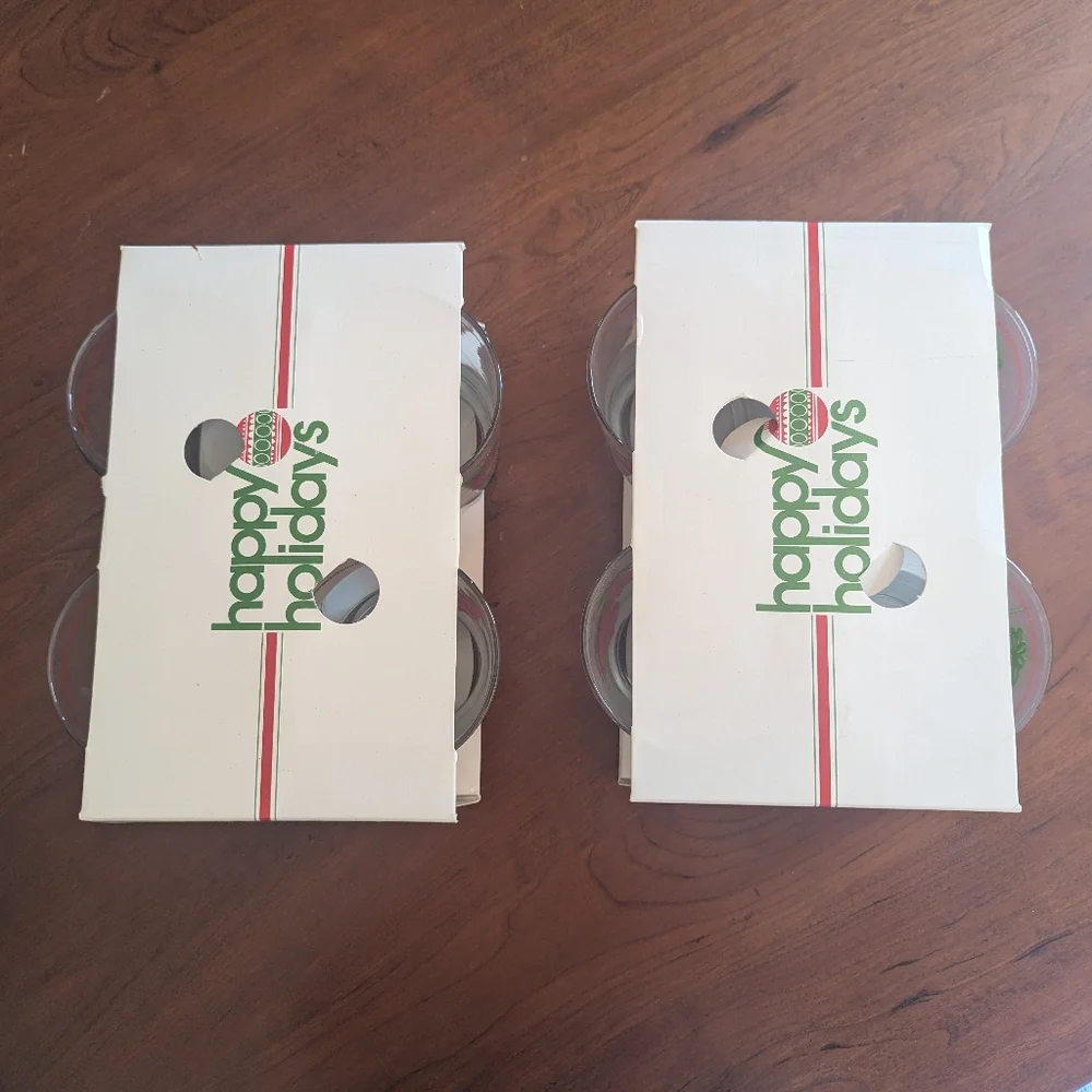 Vintage Limited Edition XMas Glasses